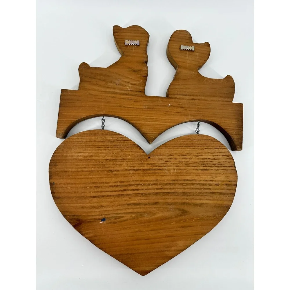 Vintage Cottagecore Wood Wall Plaque A Friend Is Someone Who Lives In Your Heart